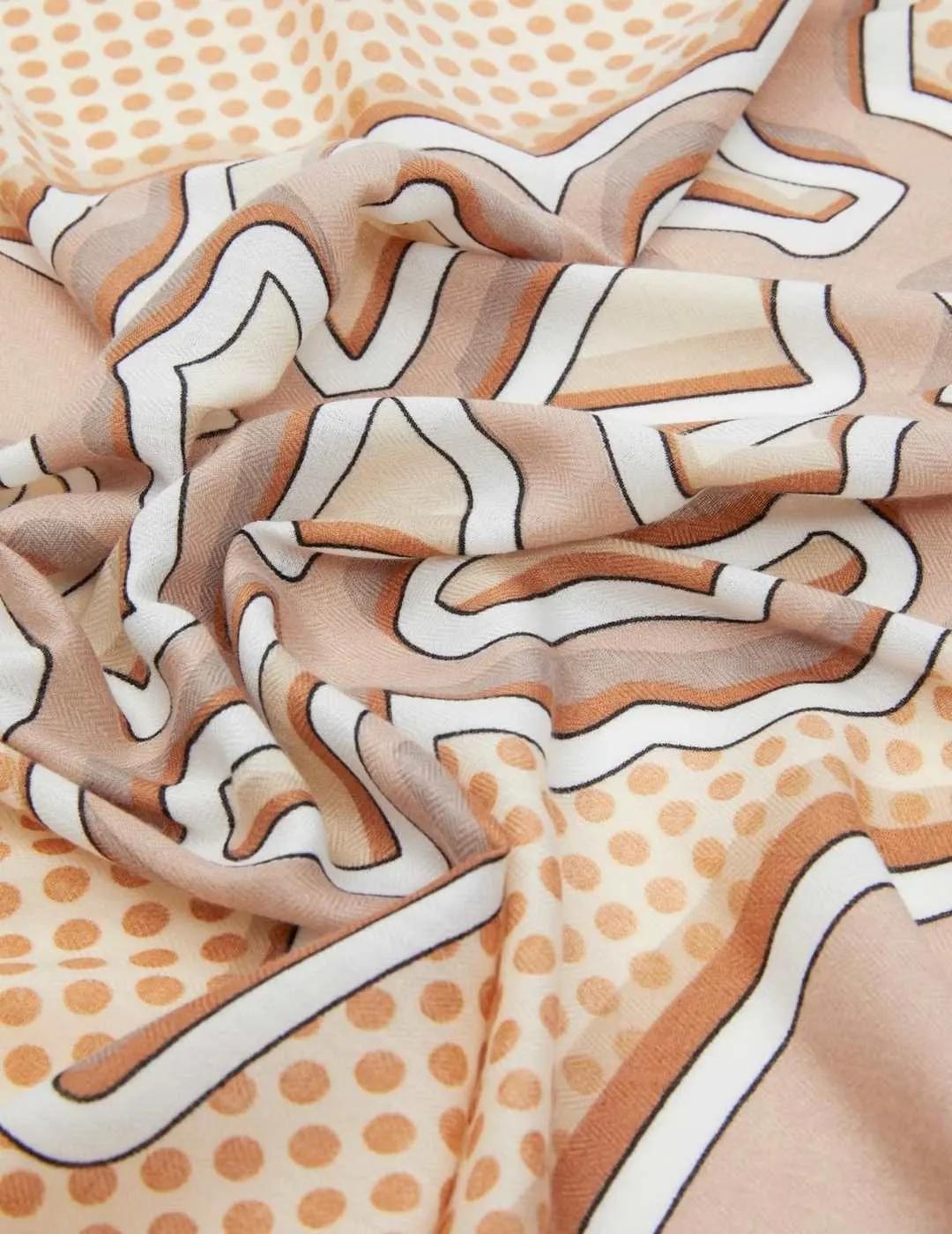 Guess Pañuelo Kefiah Beige