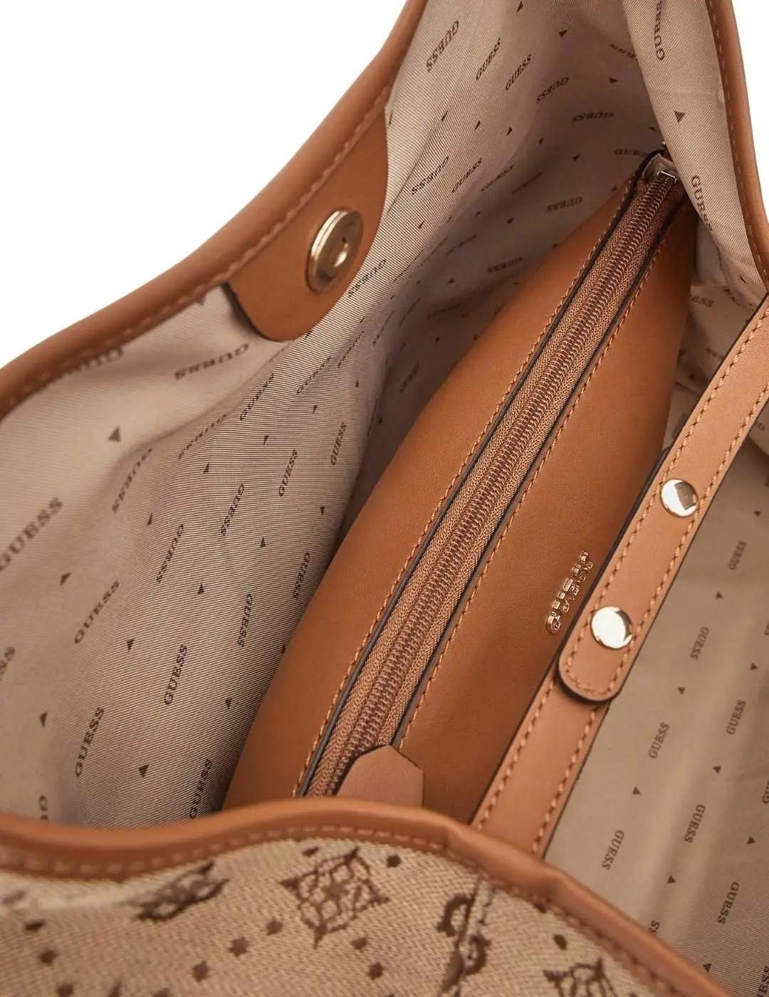 Guess Bolso Tote Neda Marrón