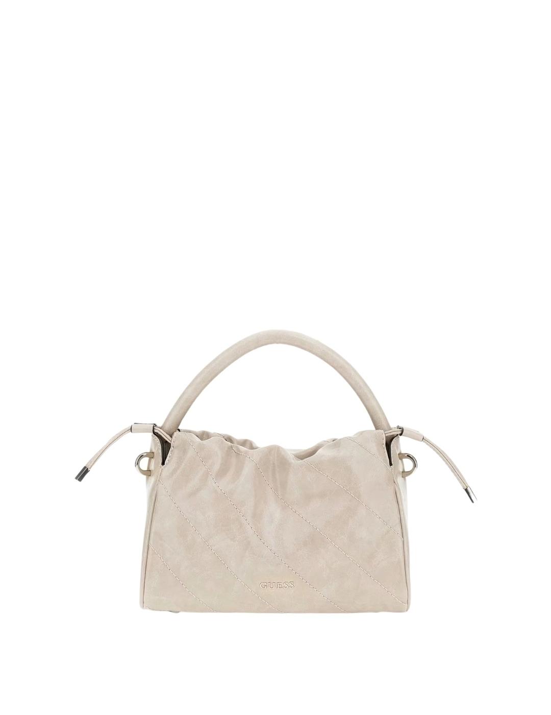 Guess Mini Bolso de mano Amys Crema