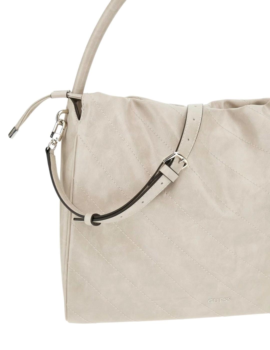 Guess Bolso de mano Amys Crema