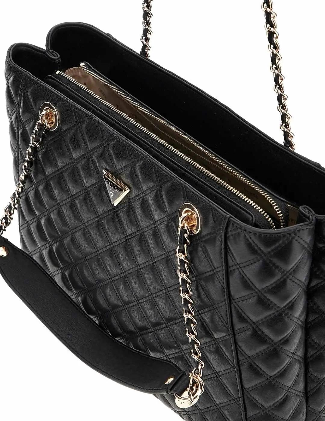 Guess Bolso Tote Giully Negro
