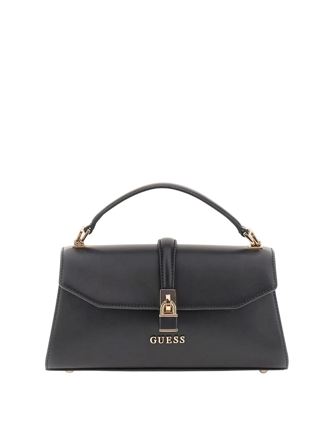 Guess Mini Bolso de mano Queensland Negro