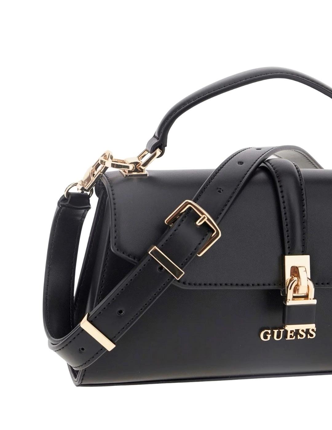 Guess Mini Bolso de mano Queensland Negro