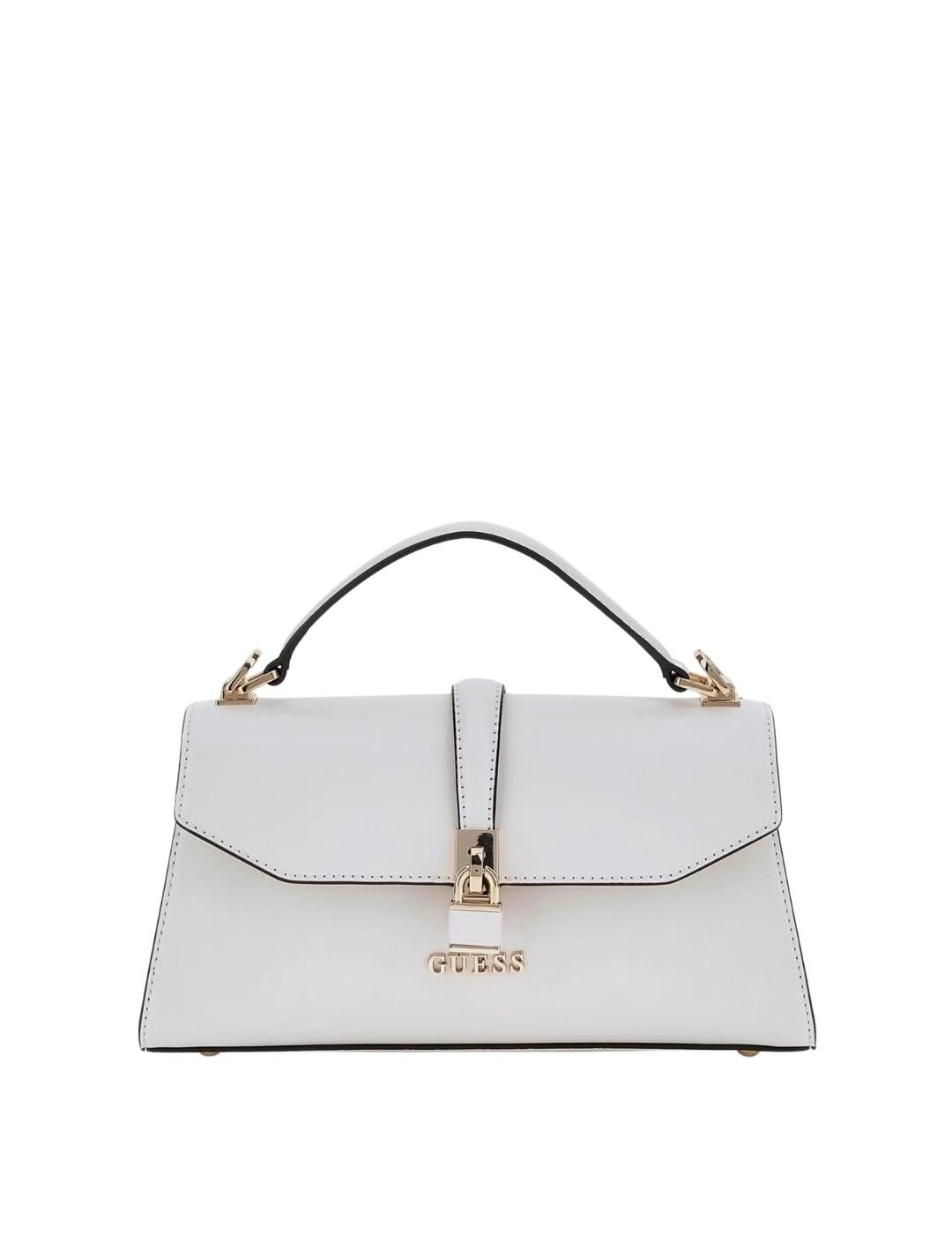 Guess Mini Bolso de mano Queensland Blanco