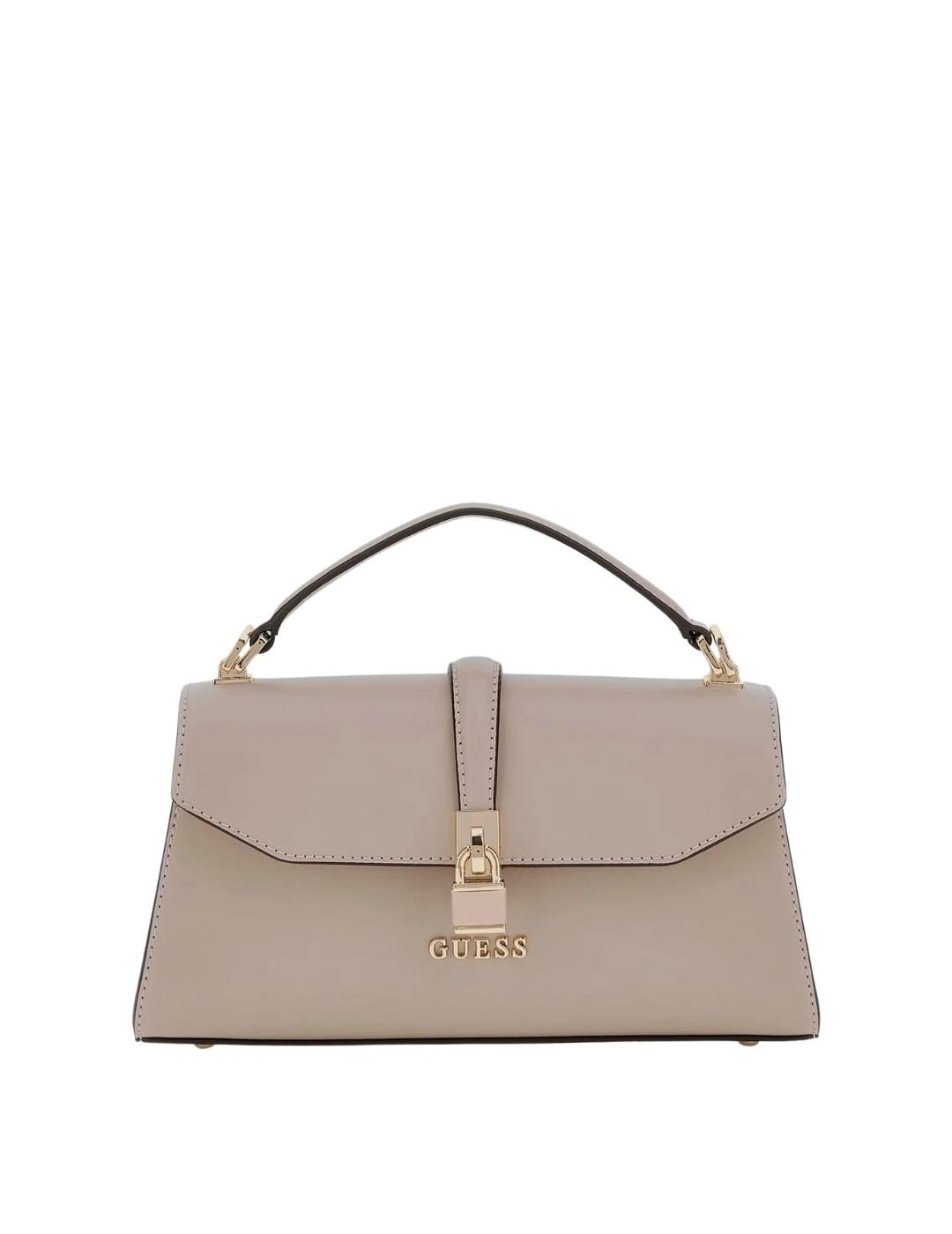Guess Mini Bolso de mano Queensland Beige