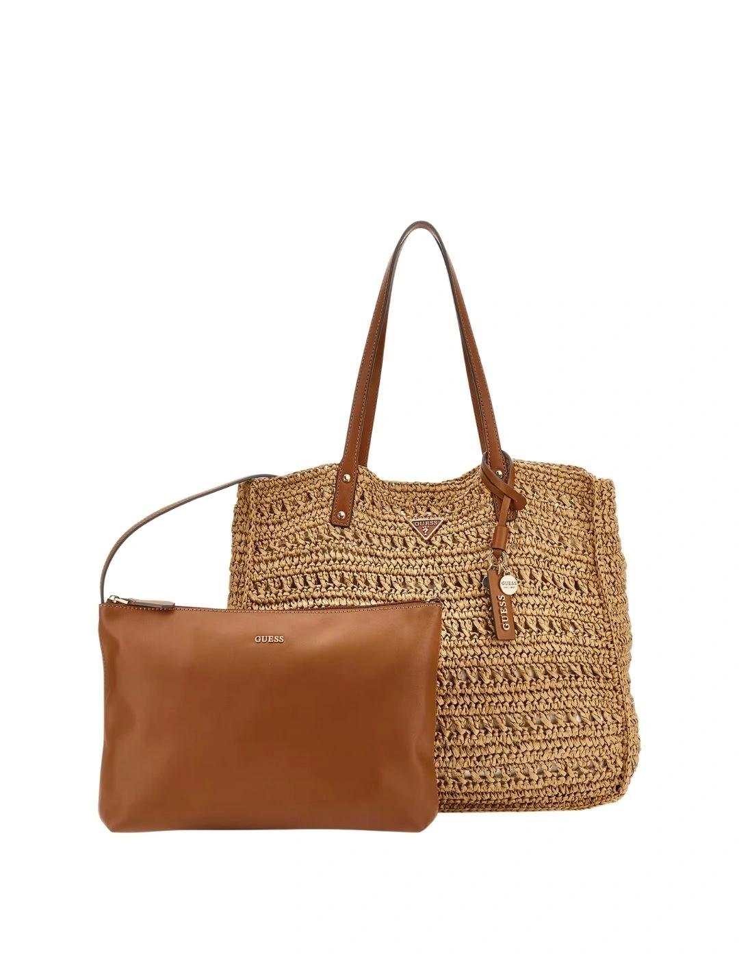 Guess Bolso Shopper Irene de rafia