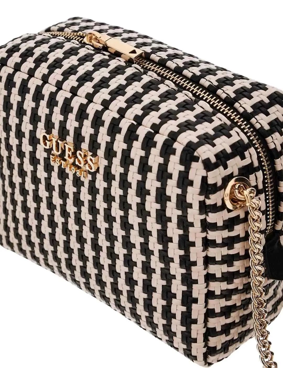 Guess Mini Bolso Bandolera Mirema trenzada