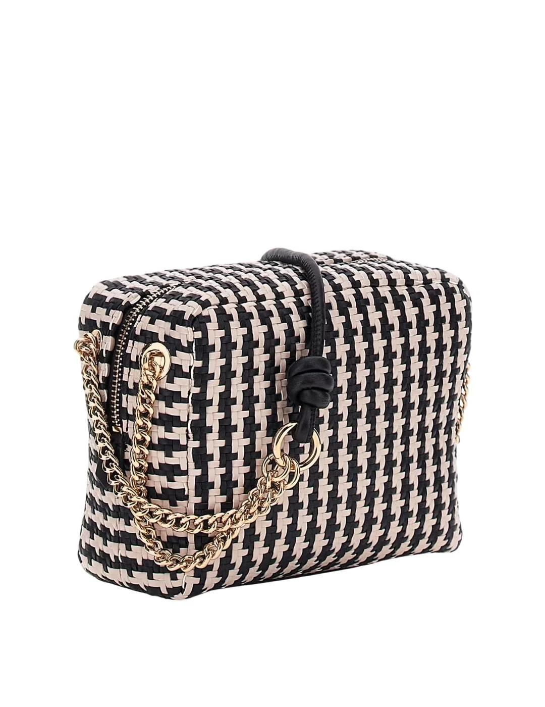 Guess Mini Bolso Bandolera Mirema trenzada