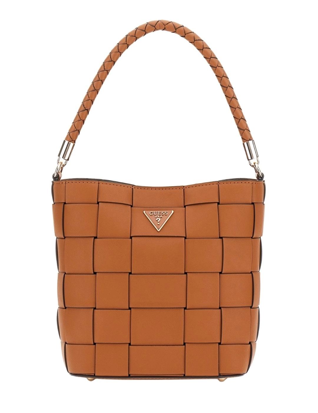 Guess Bolso Bucket Maylee Marrón