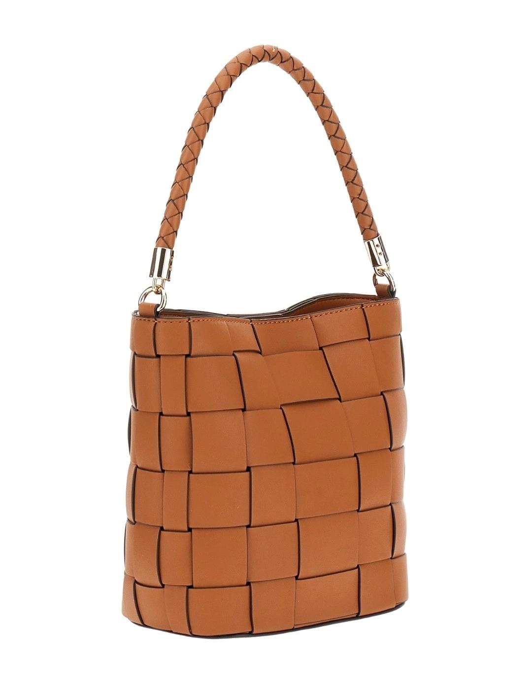 Guess Bolso Bucket Maylee Marrón