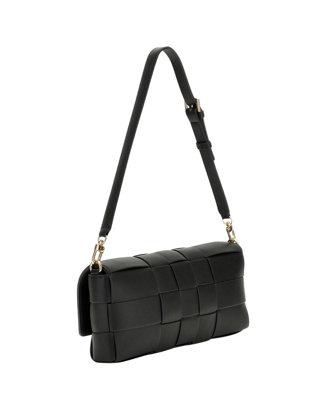 Guess Bolso de hombro Maylee Flap Negro