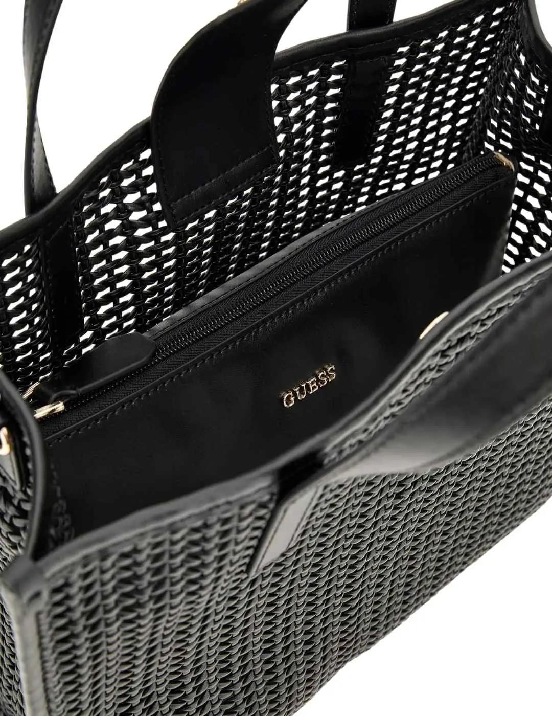 Guess Bolso de mano Brigitta Negro