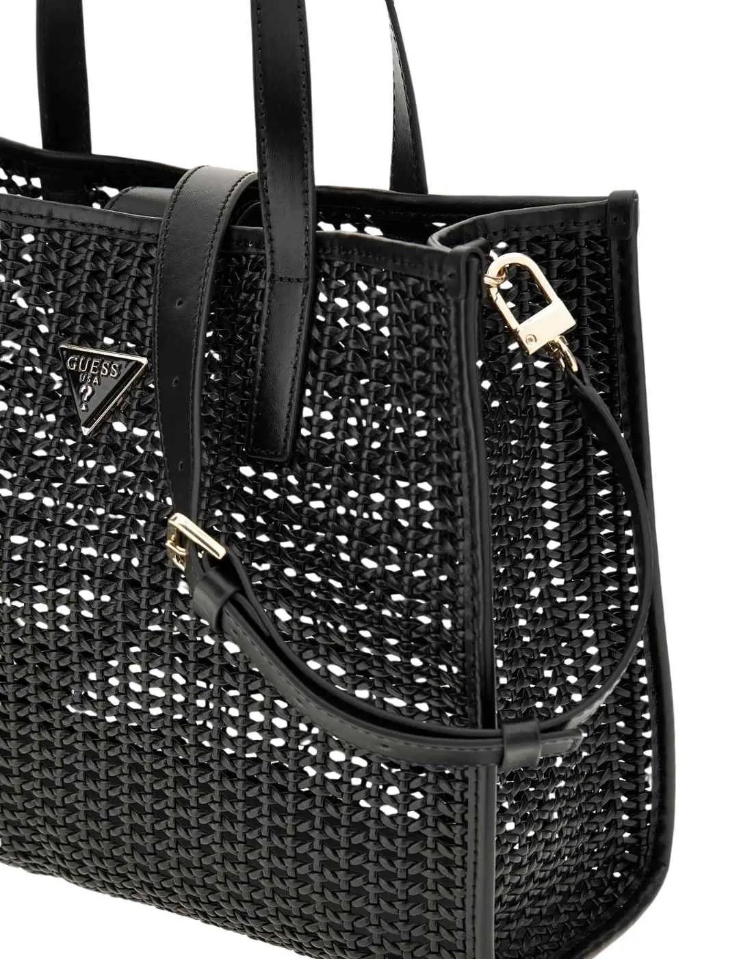 Guess Bolso de mano Brigitta Negro