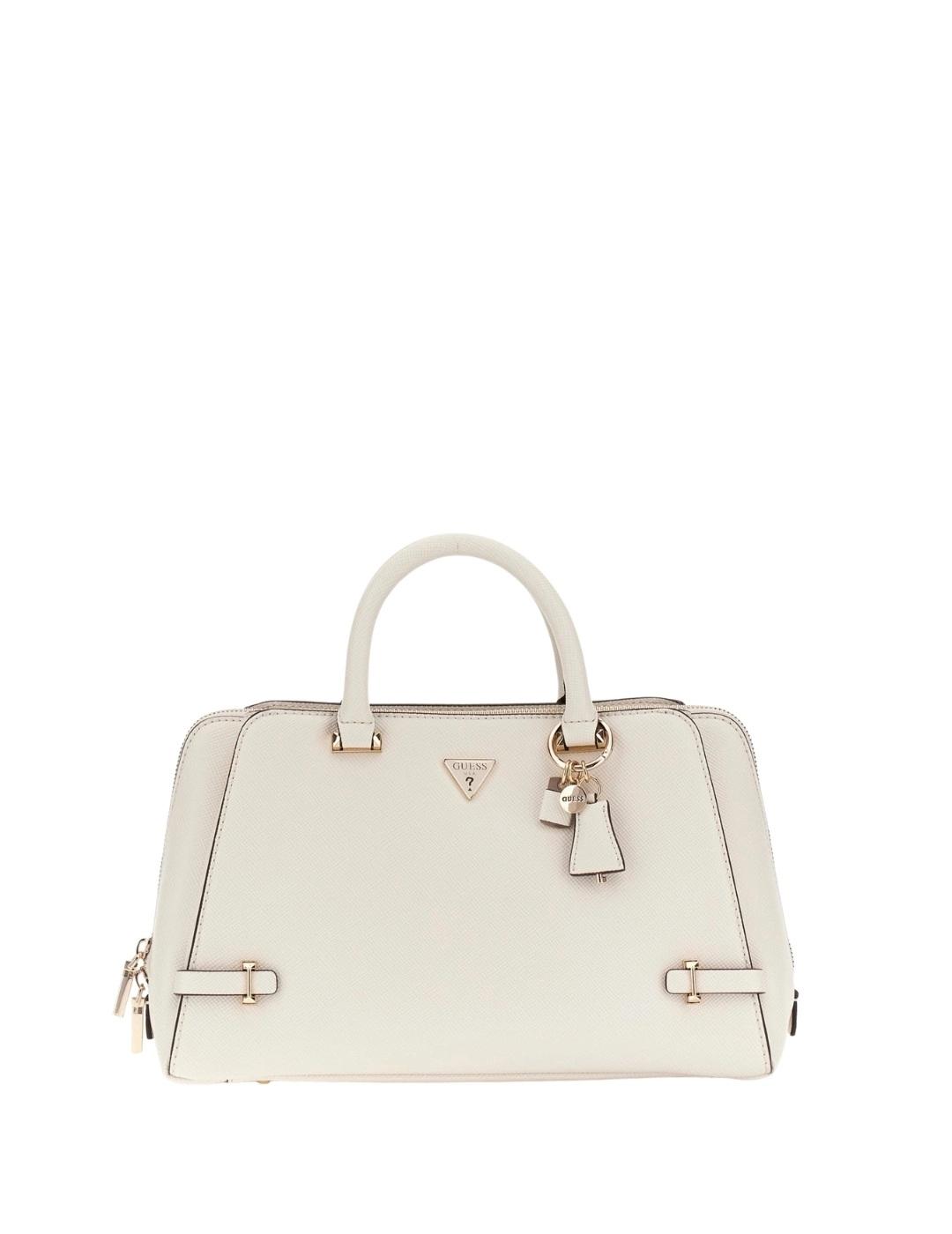 Guess Bolso Satchel Rosalba Blanco