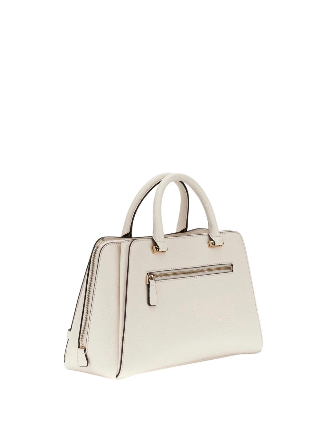 Guess Bolso Satchel Rosalba Blanco