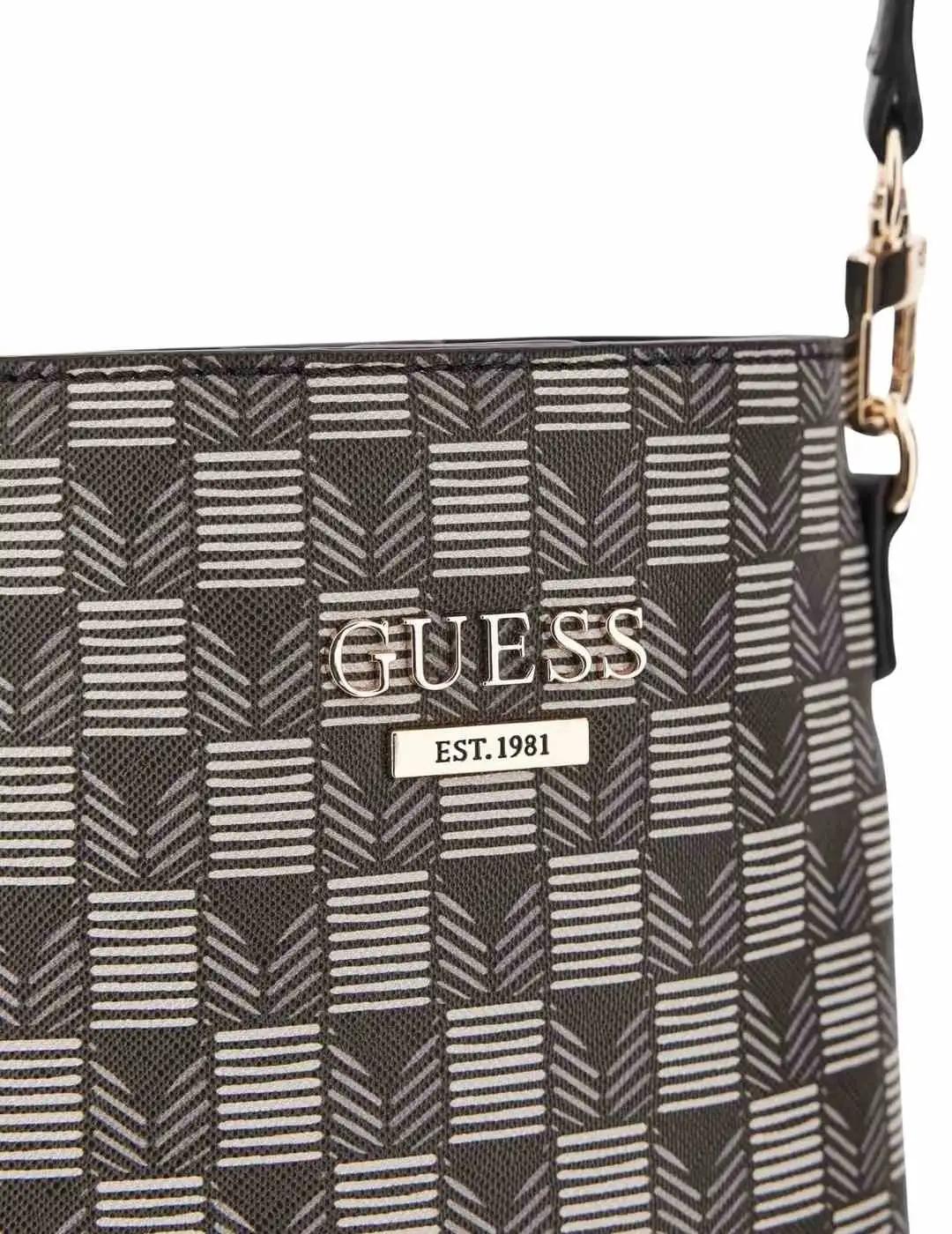 Guess Mini Bolso Follie Negro
