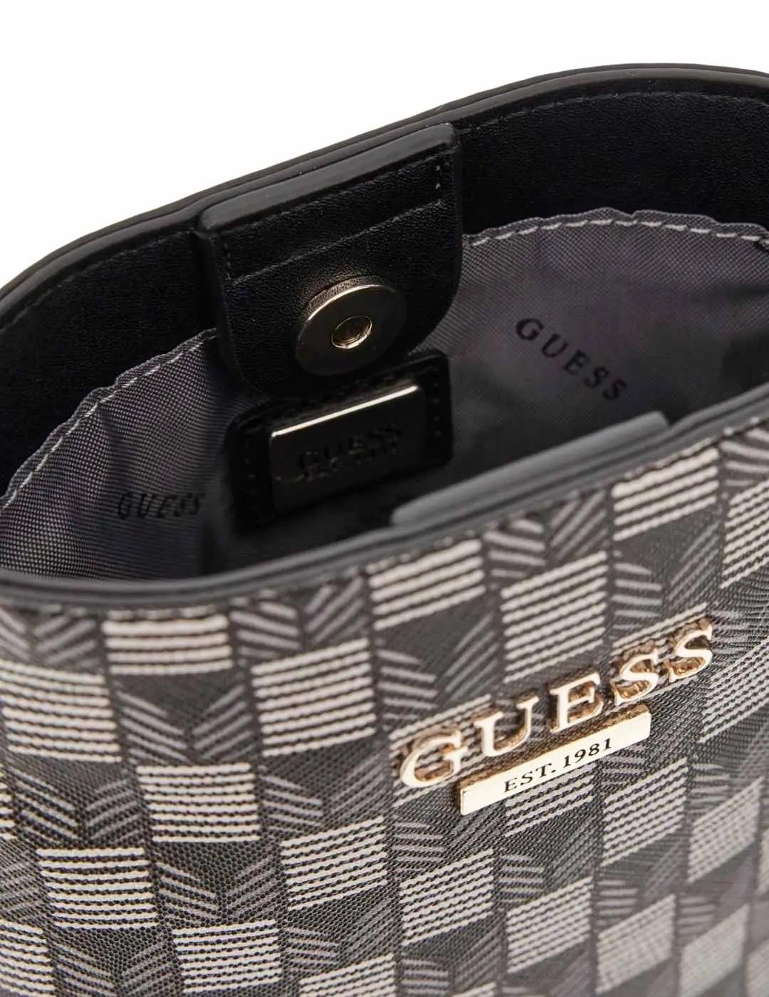 Guess Mini Bolso Follie Negro