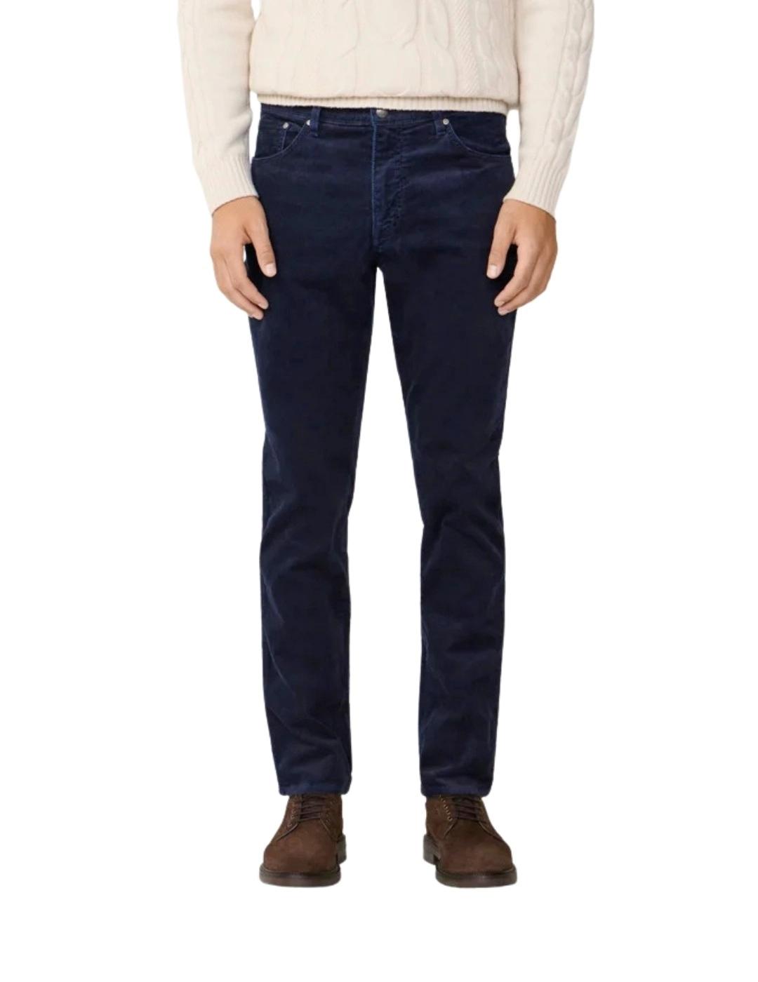 Hackett Pantalones R Azul oscuro