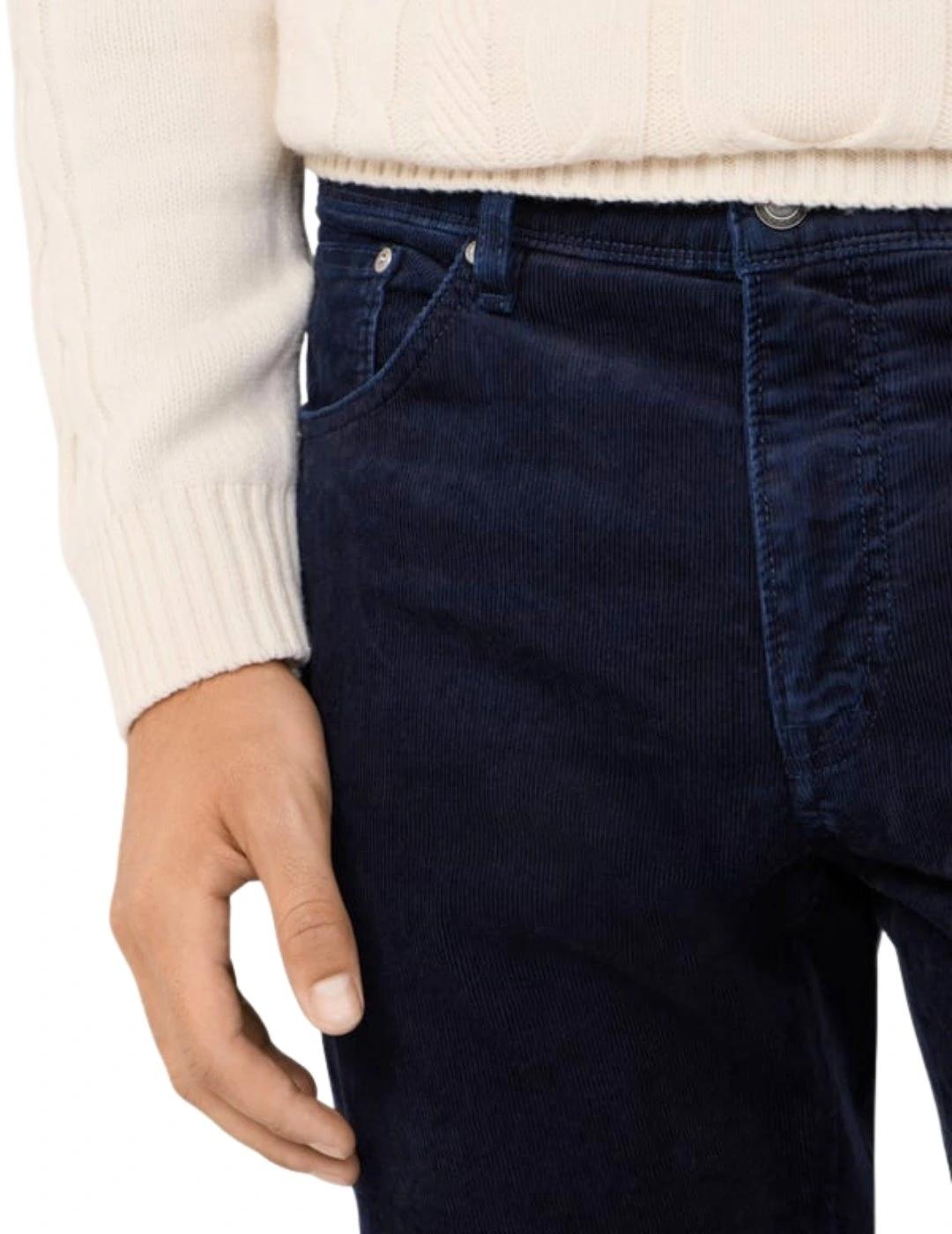 Hackett Pantalones R Azul oscuro