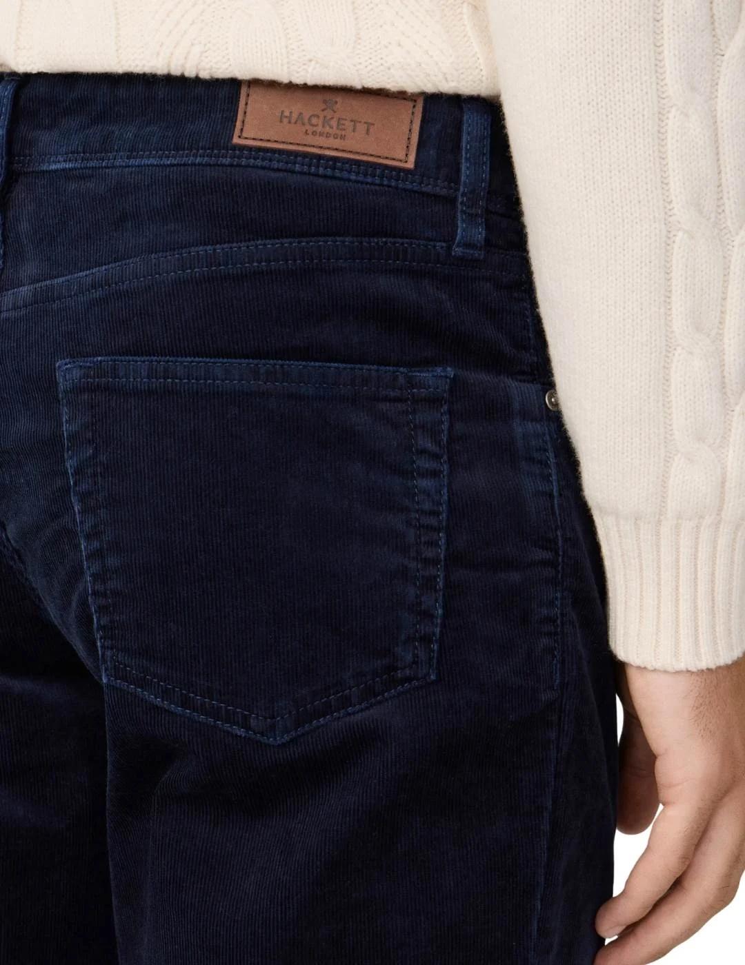 Hackett Pantalones R Azul oscuro