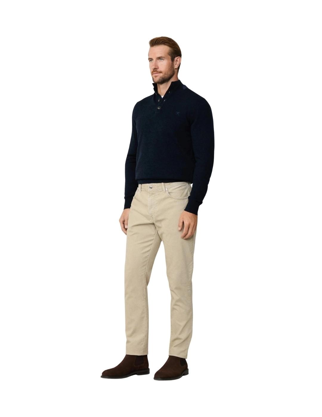 Hackett Pantalones Beige R