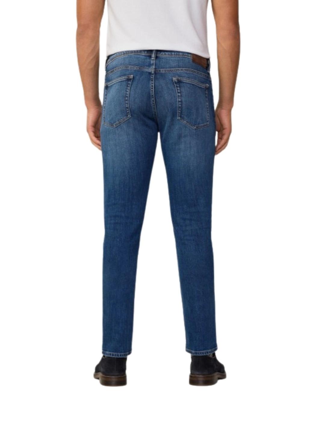 Hackett Pantalones Vintage Wash Denim R Azul