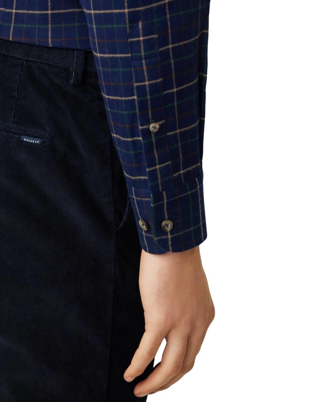 Hackett Camisa Azul marino con cuadros