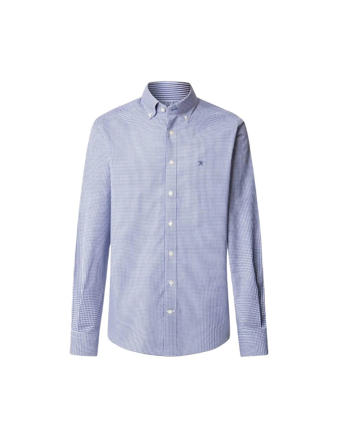 Hackett Camisa Azul cuadros pequeños