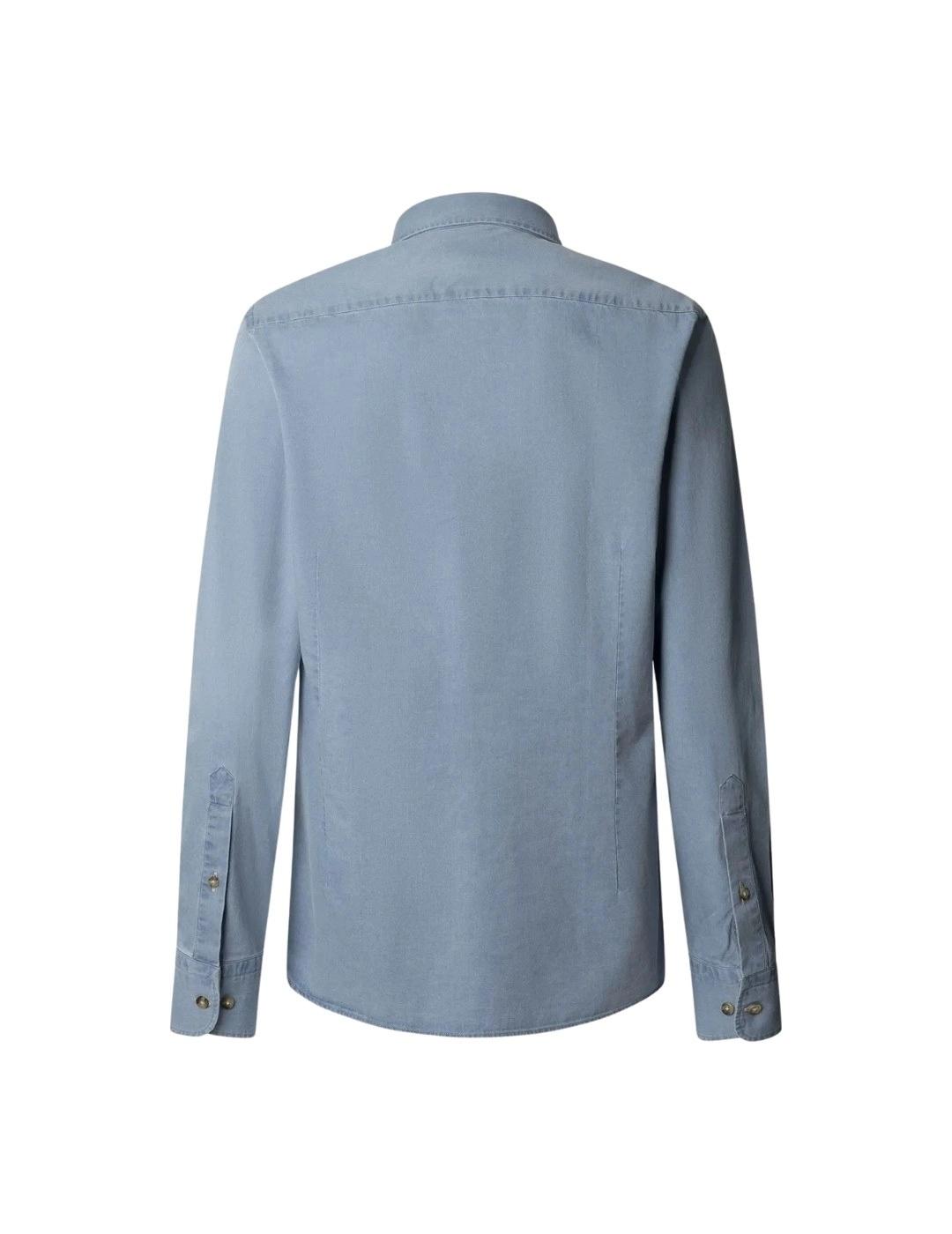 Hackett Camisa Denim Azul claro