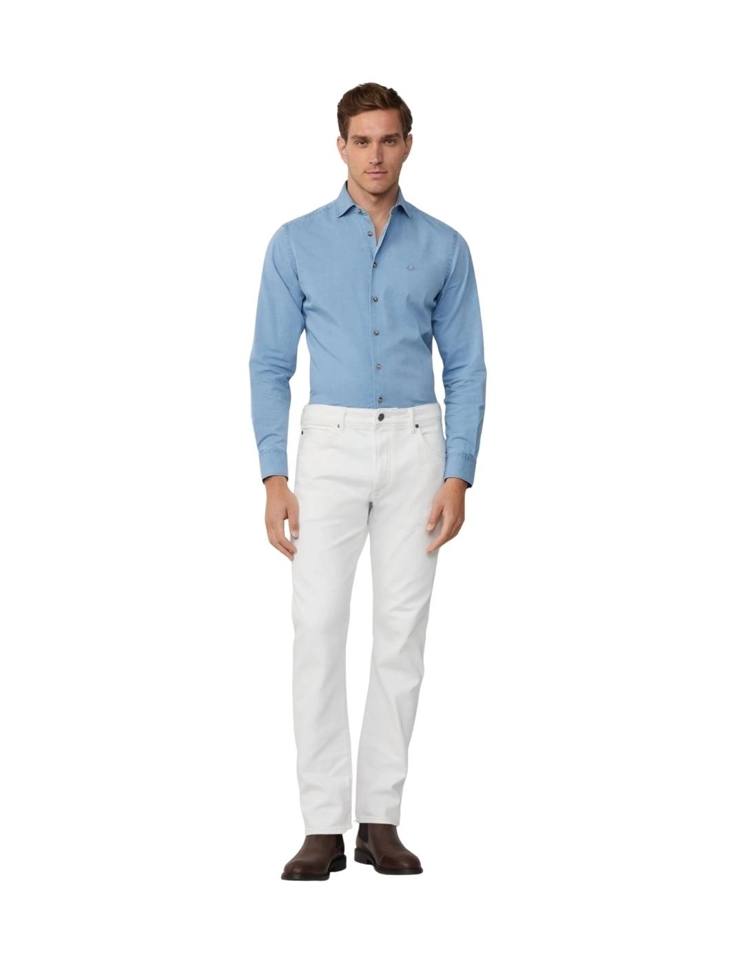 Hackett Camisa Denim Azul claro