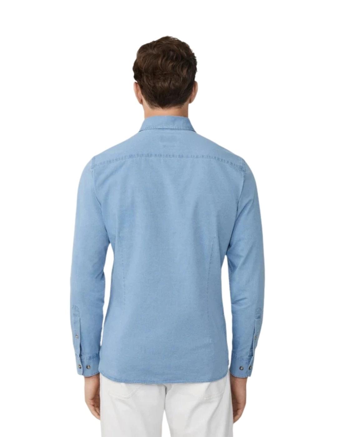 Hackett Camisa Denim Azul claro