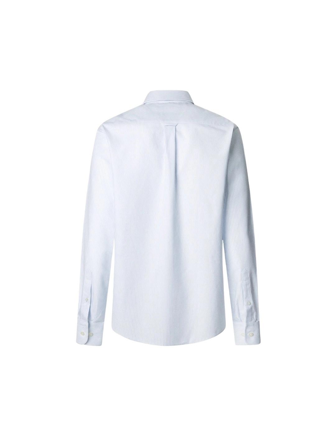Hackett Camisa Azul cielo Rayas Oxford