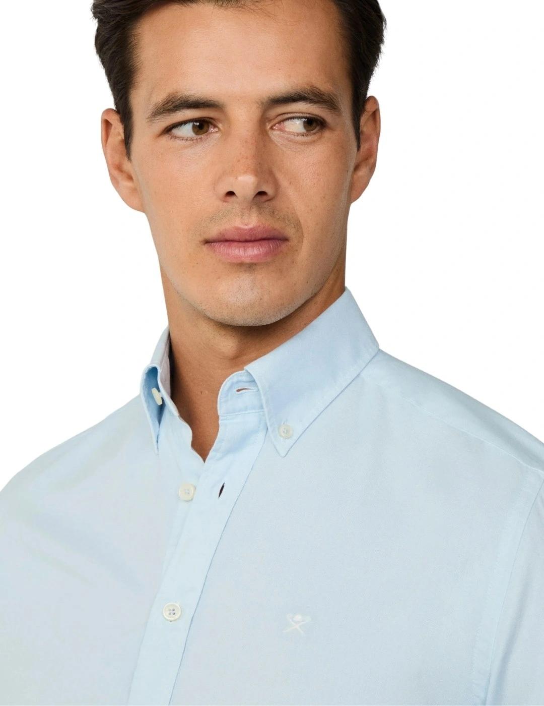Hackett Camisa Azul cielo Oxford