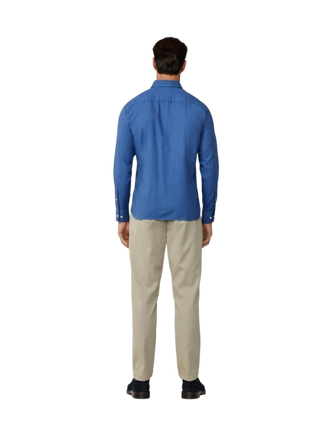 Hackett Camisa Azul Eton Oxford