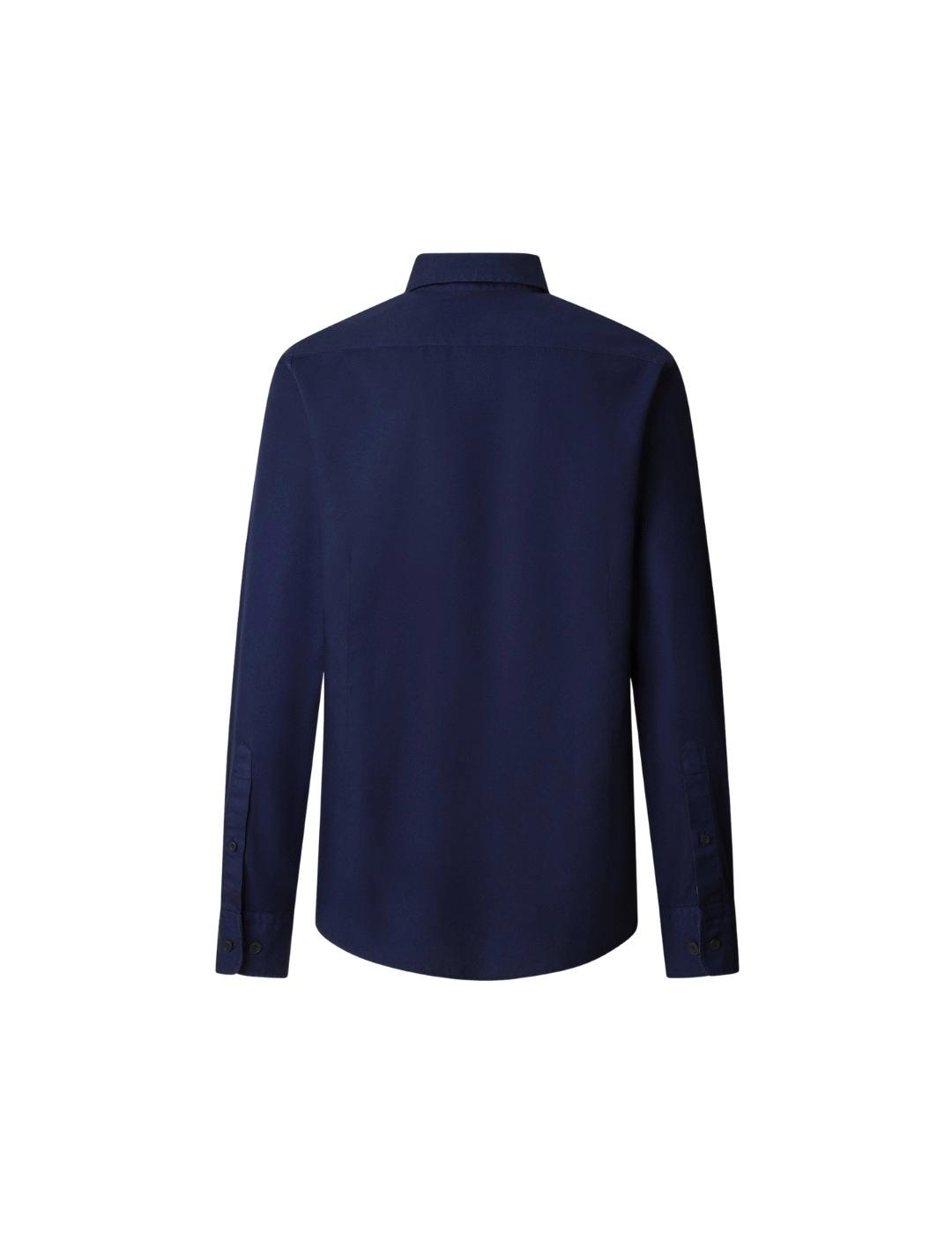 Hackett Camisa Azul marino Oxford