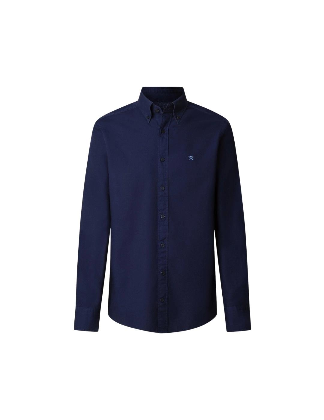 Hackett Camisa Azul marino Oxford