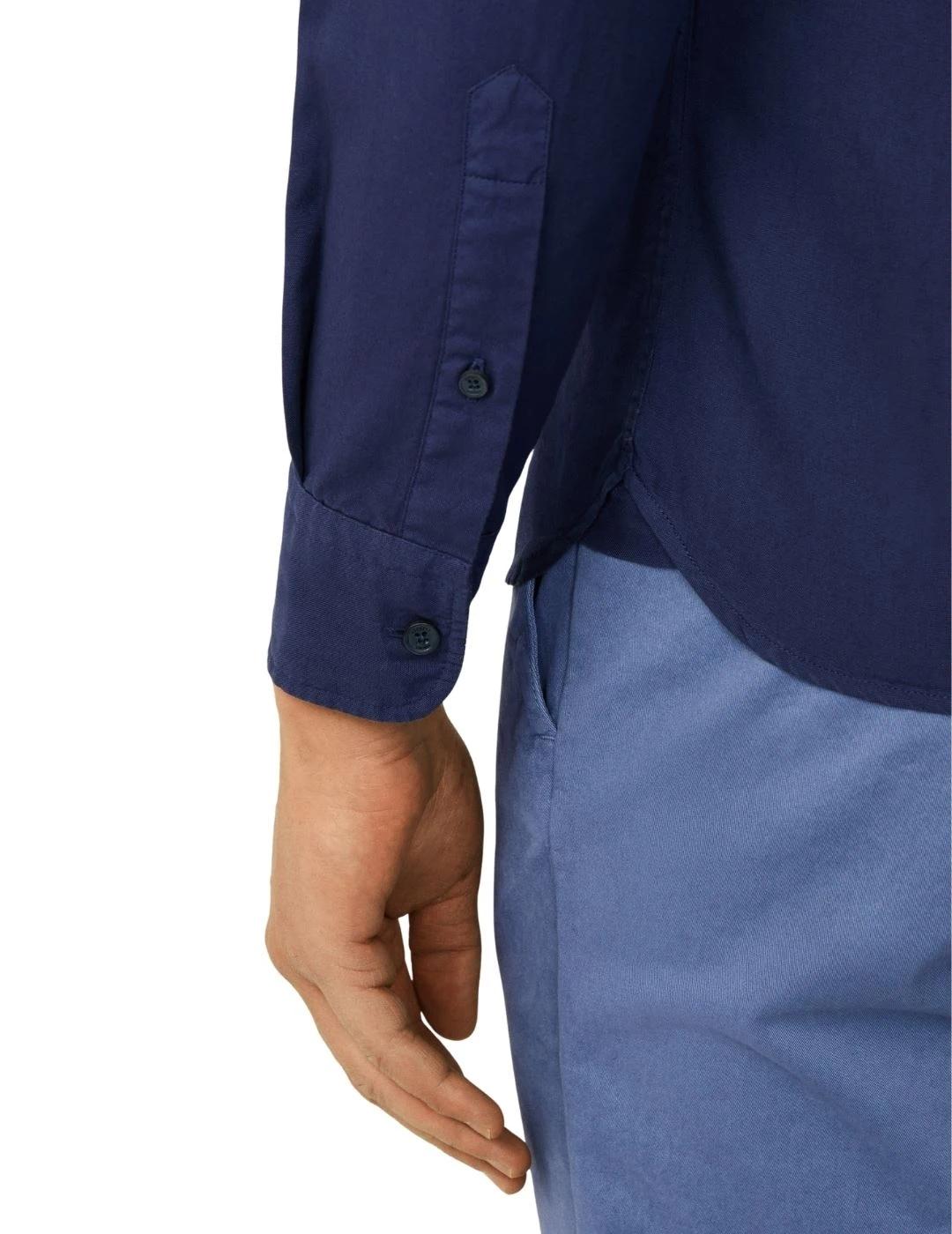 Hackett Camisa Azul marino Oxford