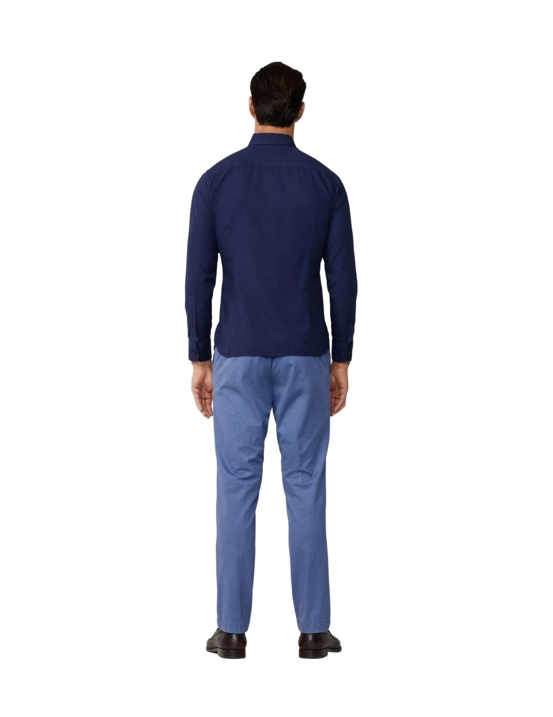 Hackett Camisa Azul marino Oxford