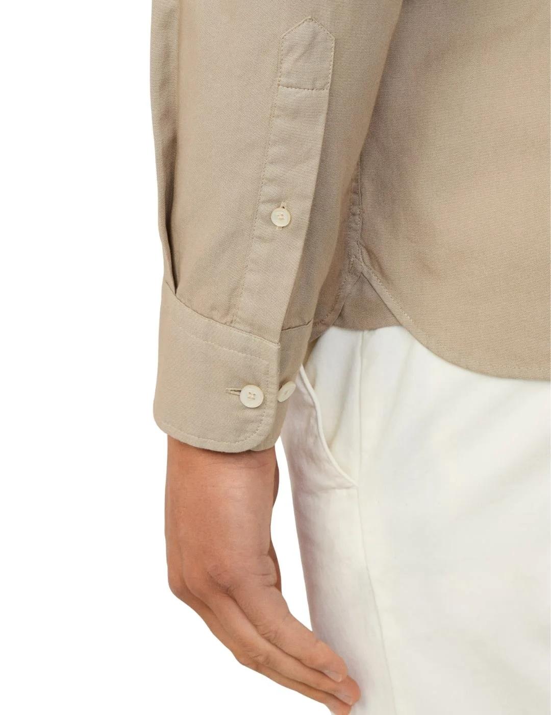 Hackett Camisa Verde laurel Oxford