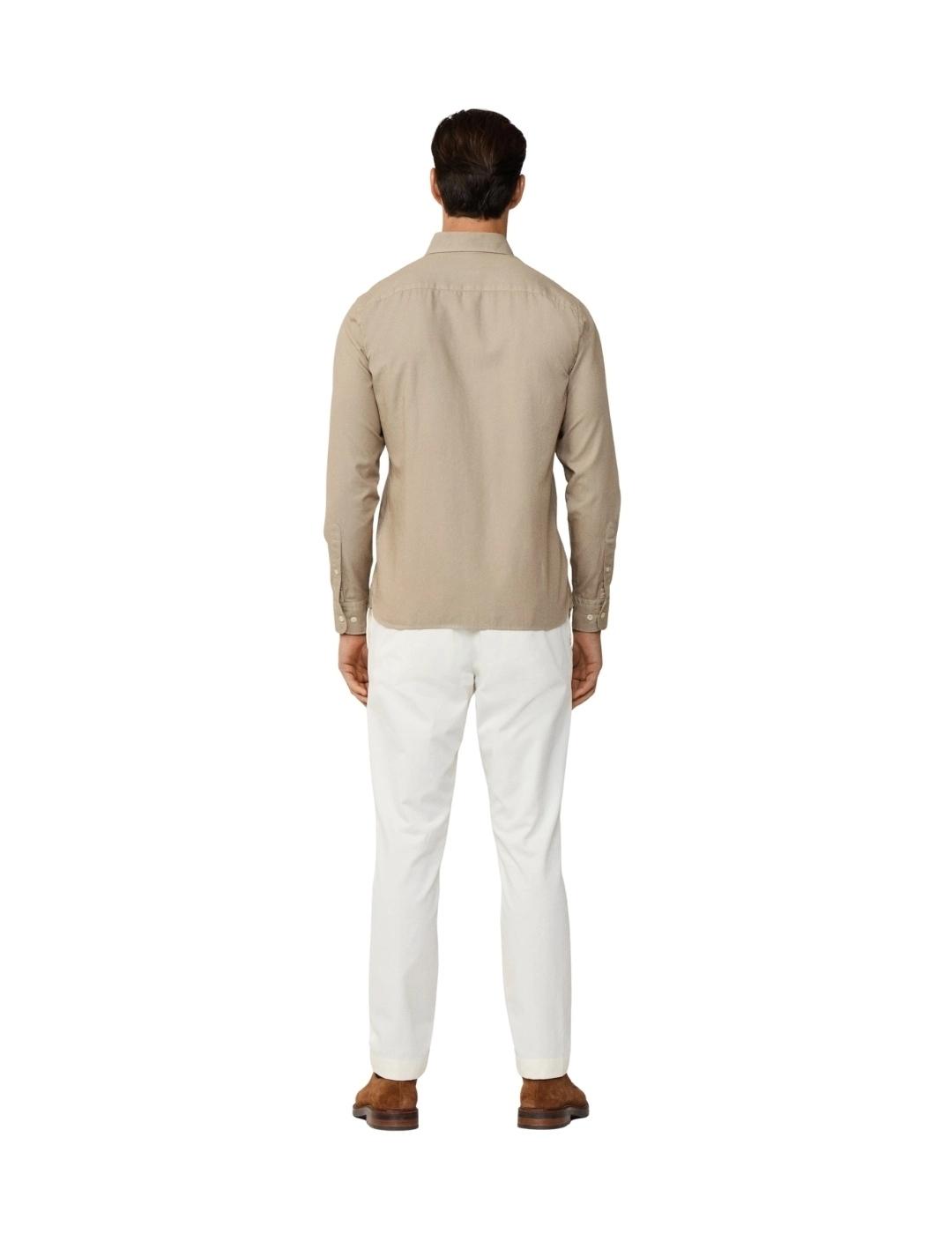 Hackett Camisa Verde laurel Oxford