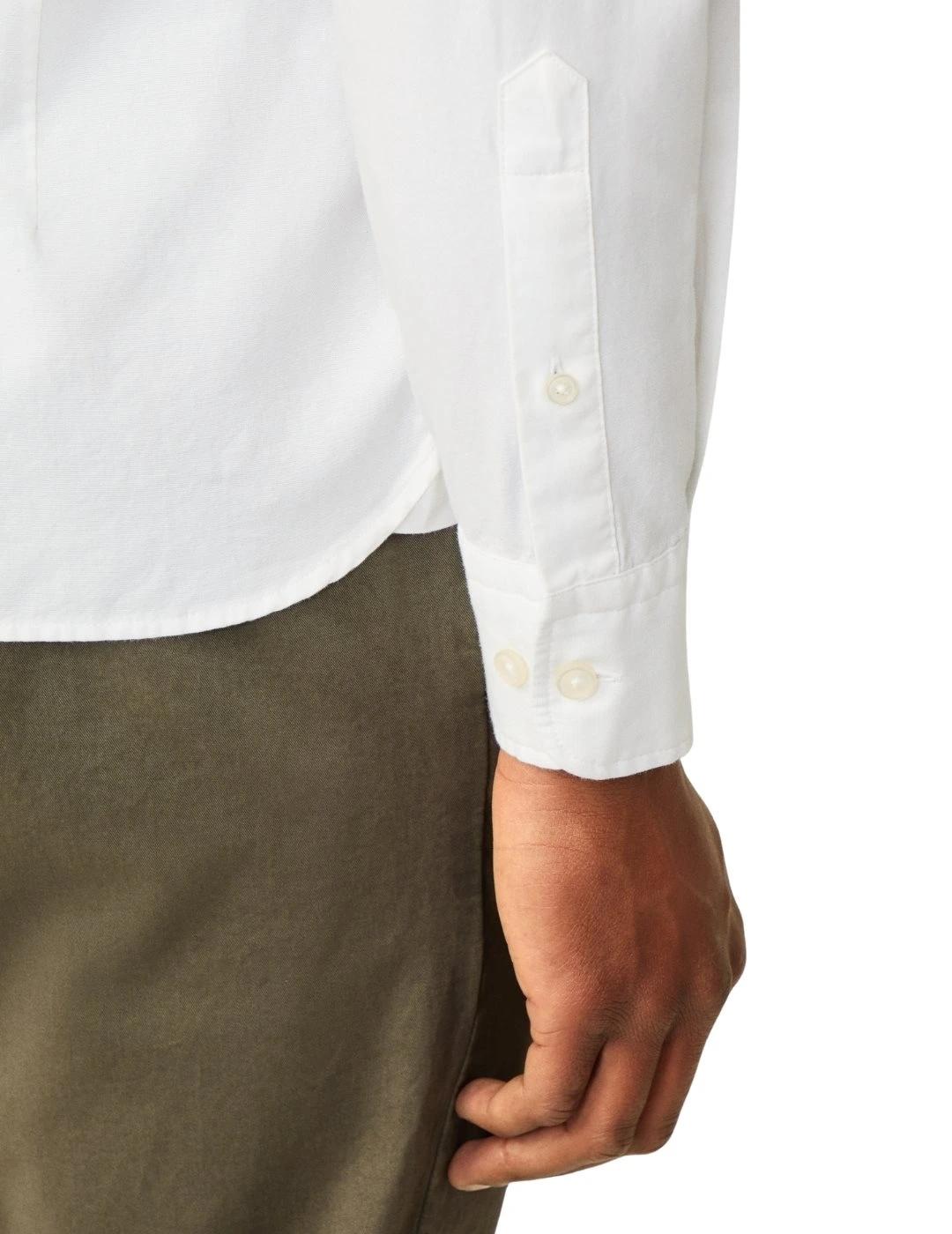 Hackett Camisa Blanca Oxford