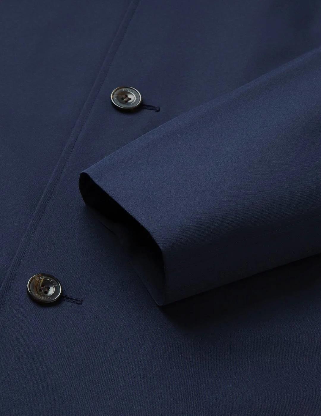 Hackett Abrigo Belgravia Azul marino