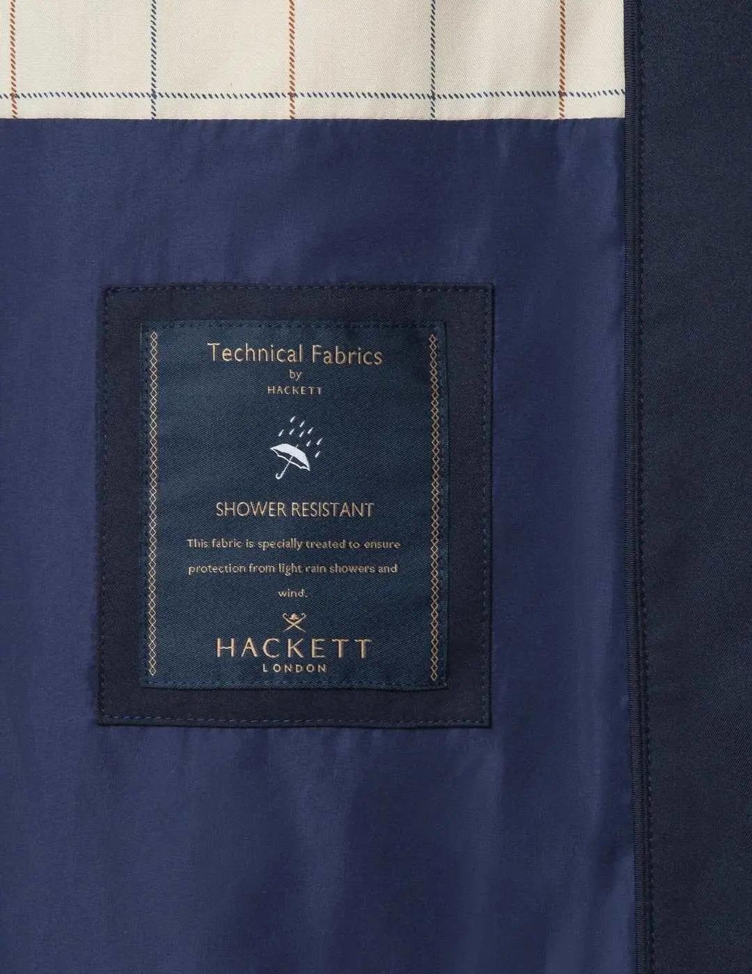 Hackett Abrigo Belgravia Azul marino