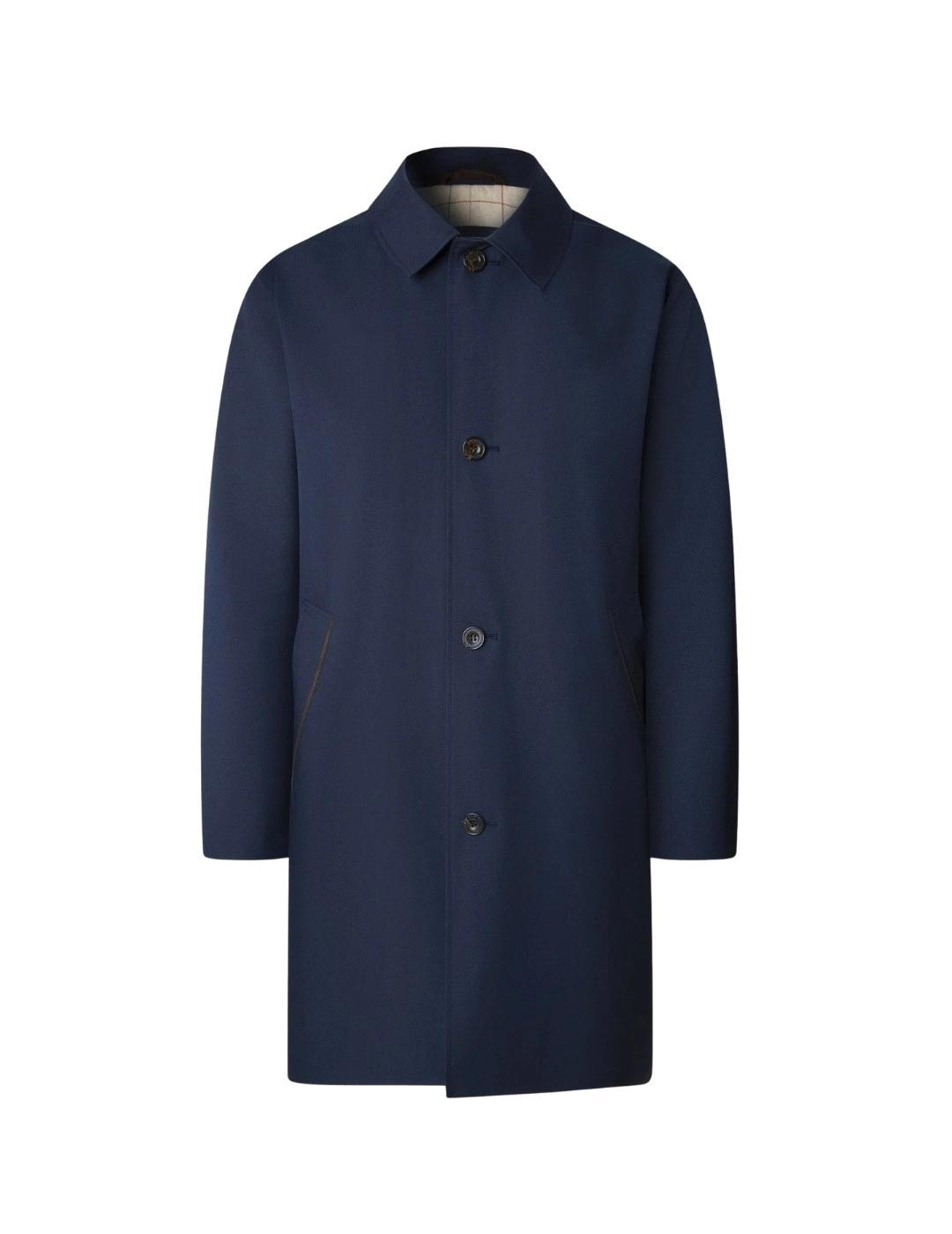 Hackett Abrigo Belgravia Azul marino