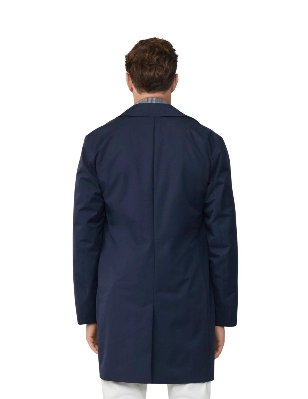 Hackett Abrigo Belgravia Azul marino