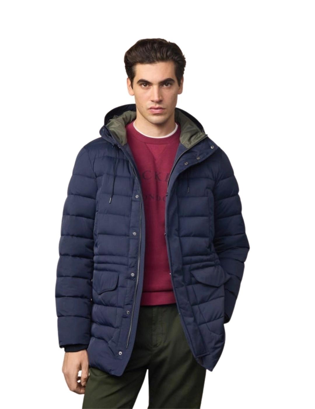 Hackett Plumífero Puffer Azul marino
