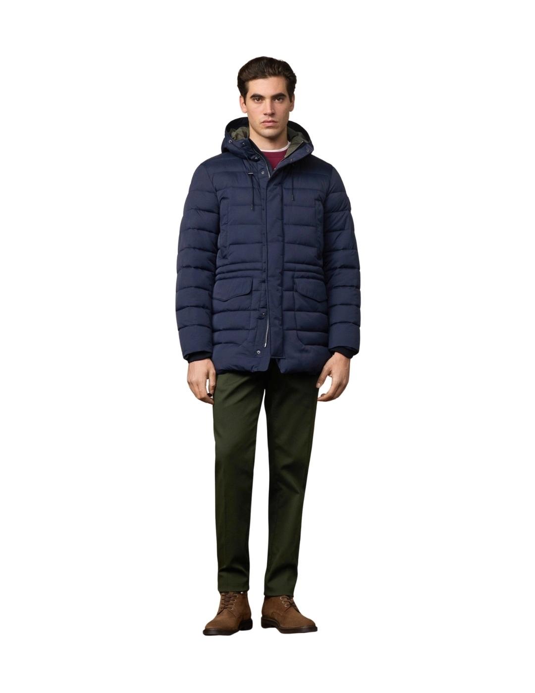 Hackett Plumífero Puffer Azul marino