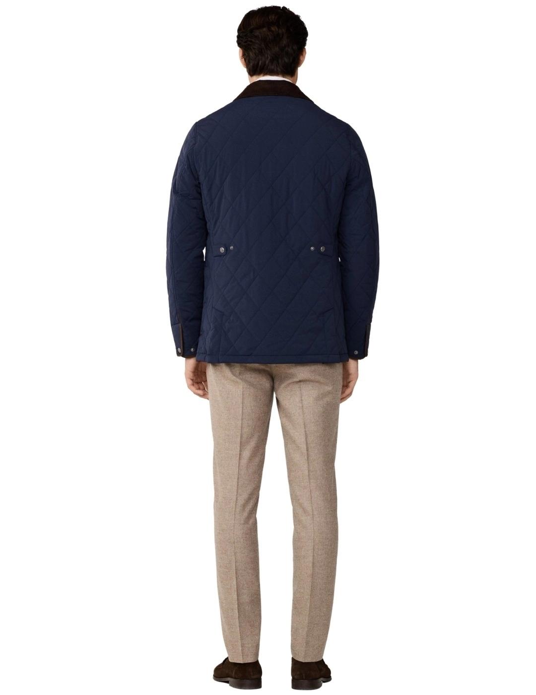 Hackett Cazadora Acolchada Azul marino