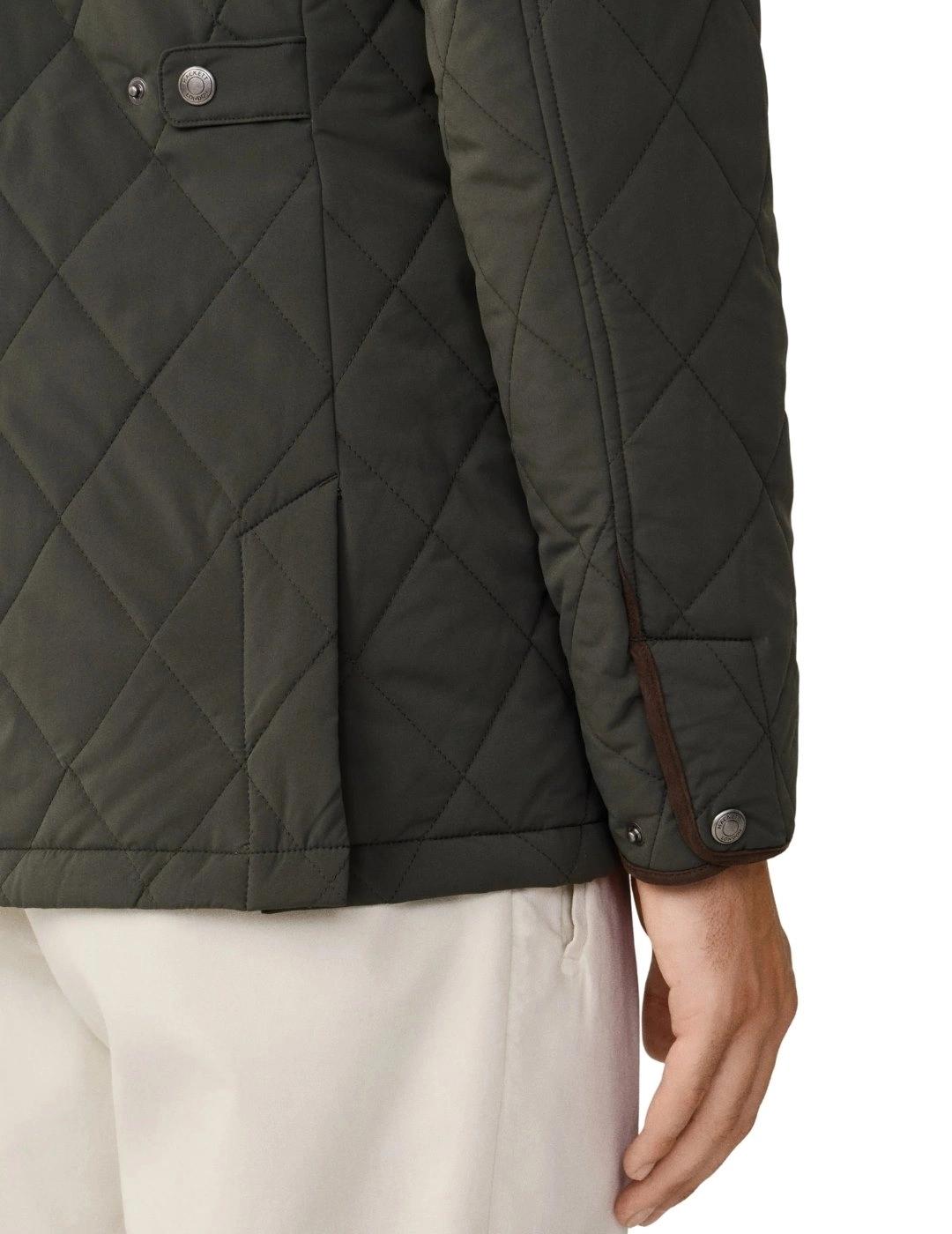 Hackett Cazadora Acolchada Verde