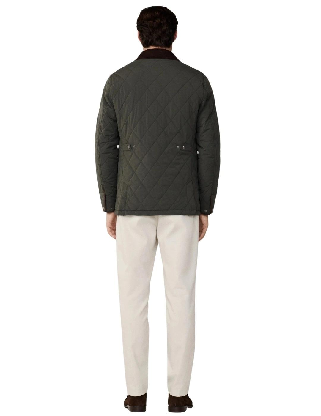 Hackett Cazadora Acolchada Verde